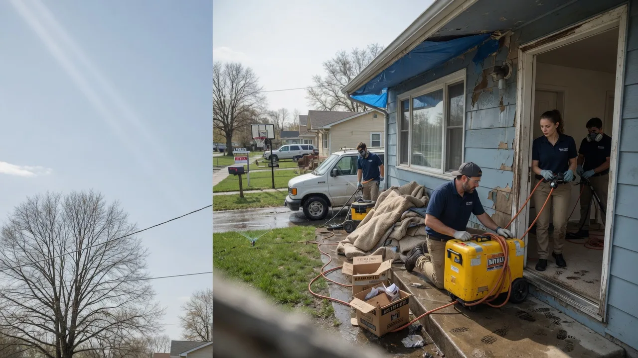 Basement Flood Cleanup in Sutherland, NE near me